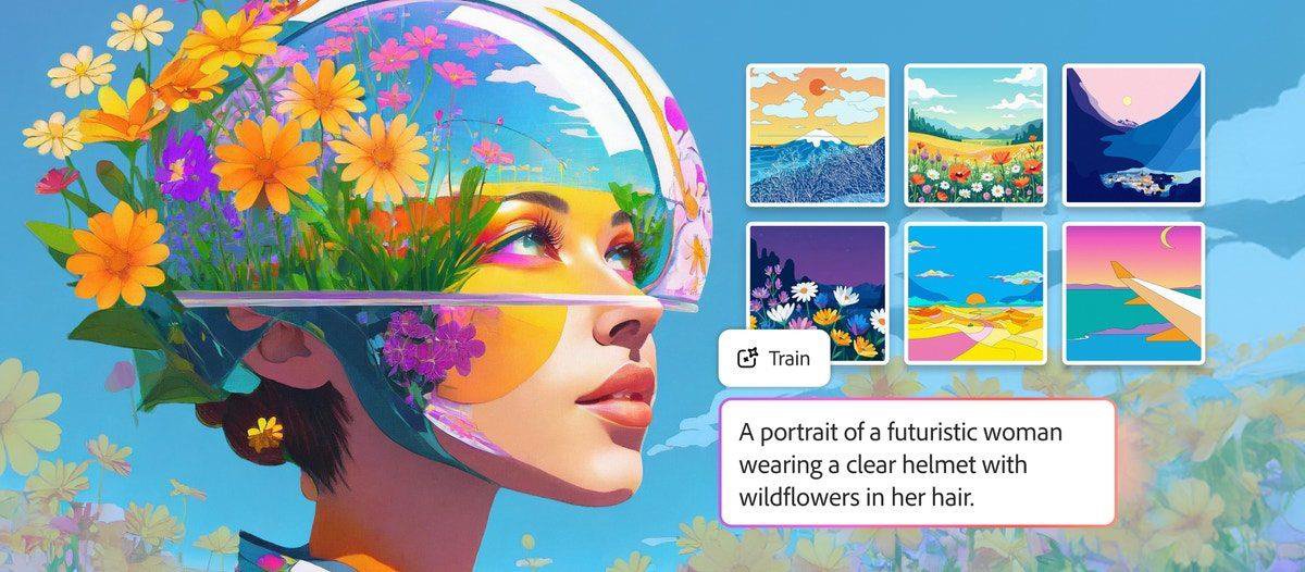 AI-иллюстрация · Adobe Express