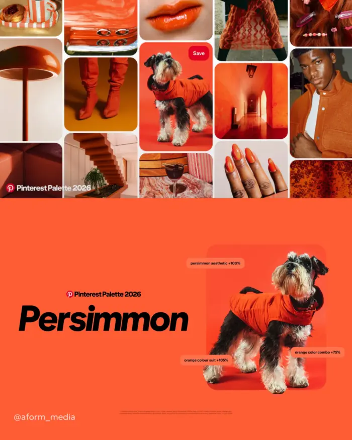 Persimmon · горячий оранжевый